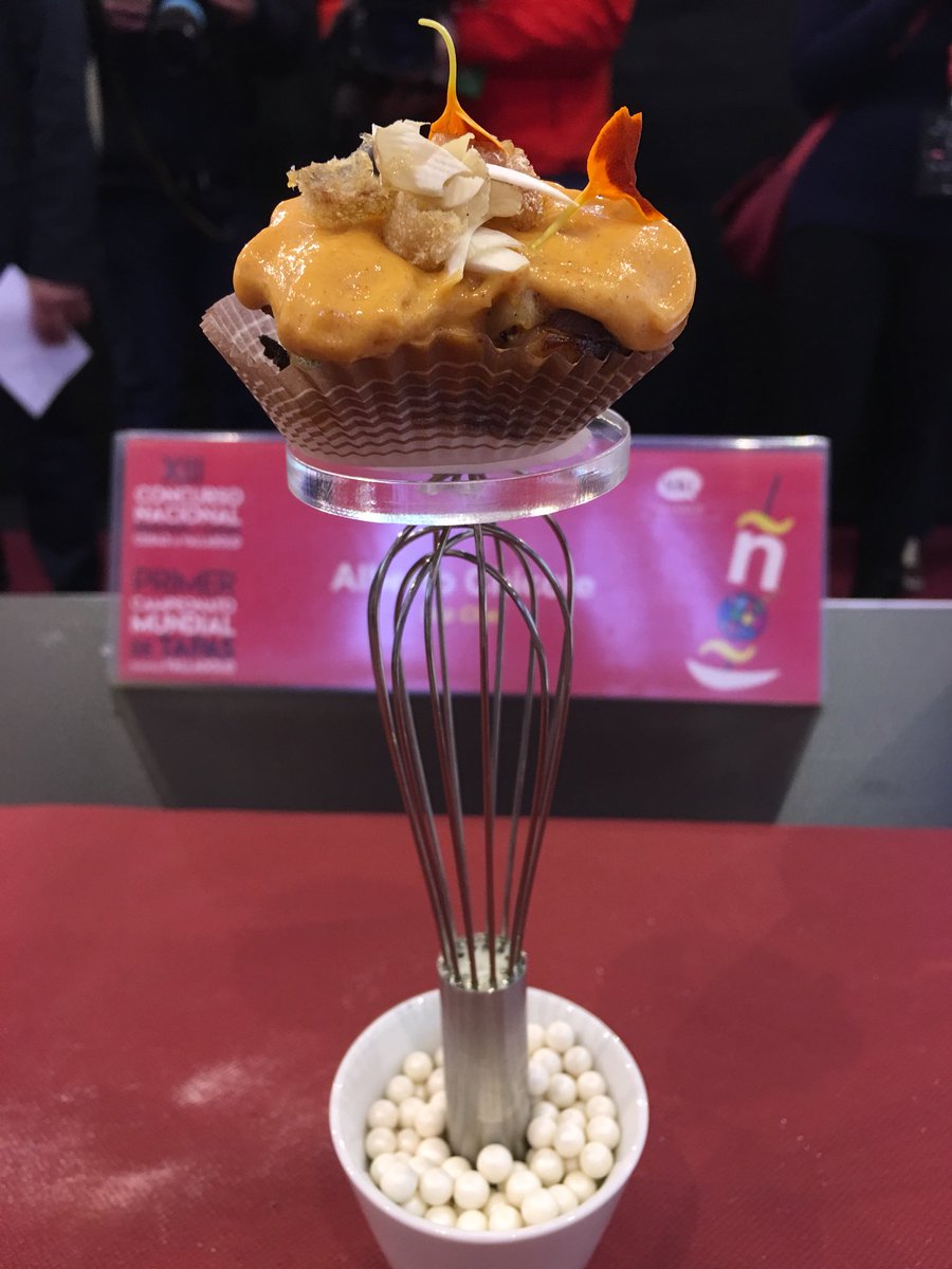 albertochicote's tweet photo. Este es el aspecto que tienen algunas de las tapas que estamos probando en en #TapasVLL2017 https://t.co/nUpAUVDgXO