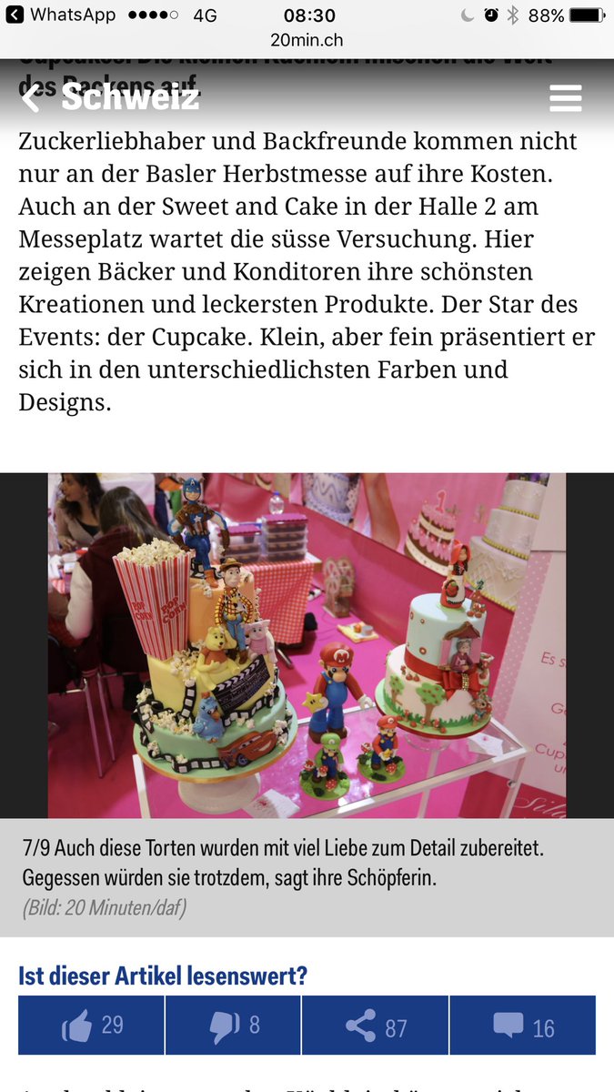 silascake's tweet photo. Sweet and cake Messe Basel 2017 https://t.co/sBzPtIm5Tj