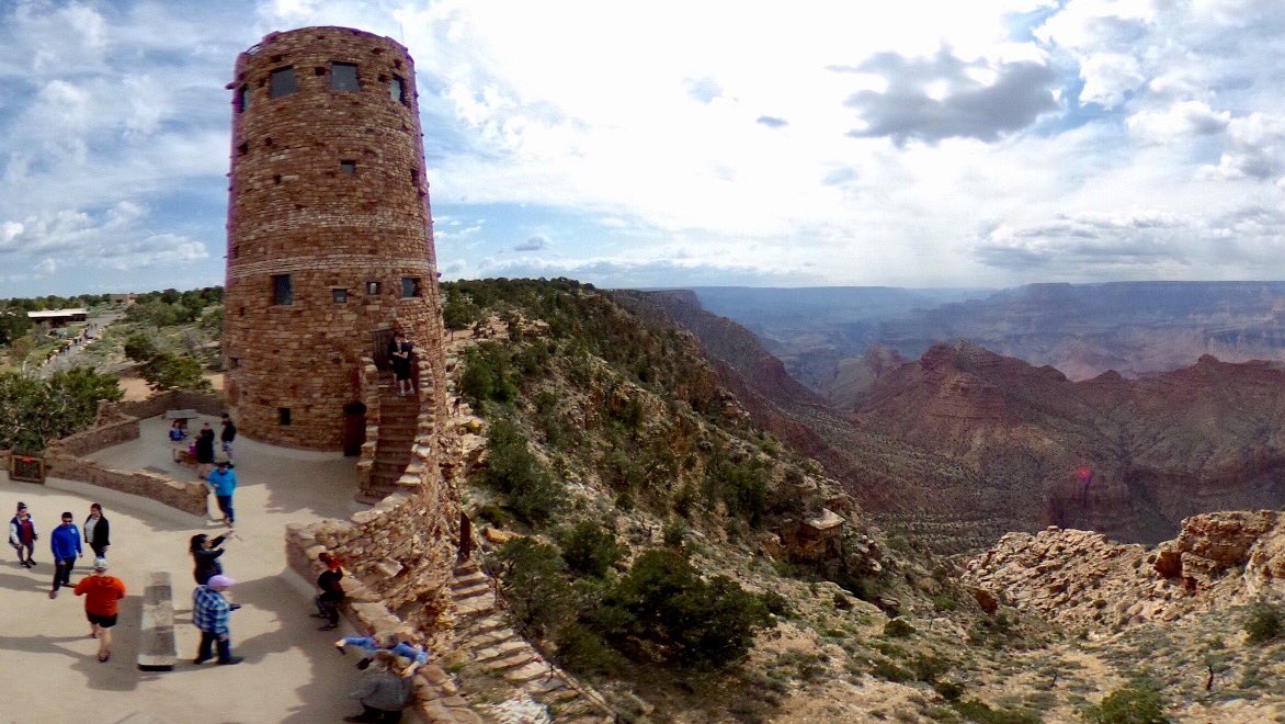 Grand Canyon NPS on Twitter: "Desert View Watchtower has ...