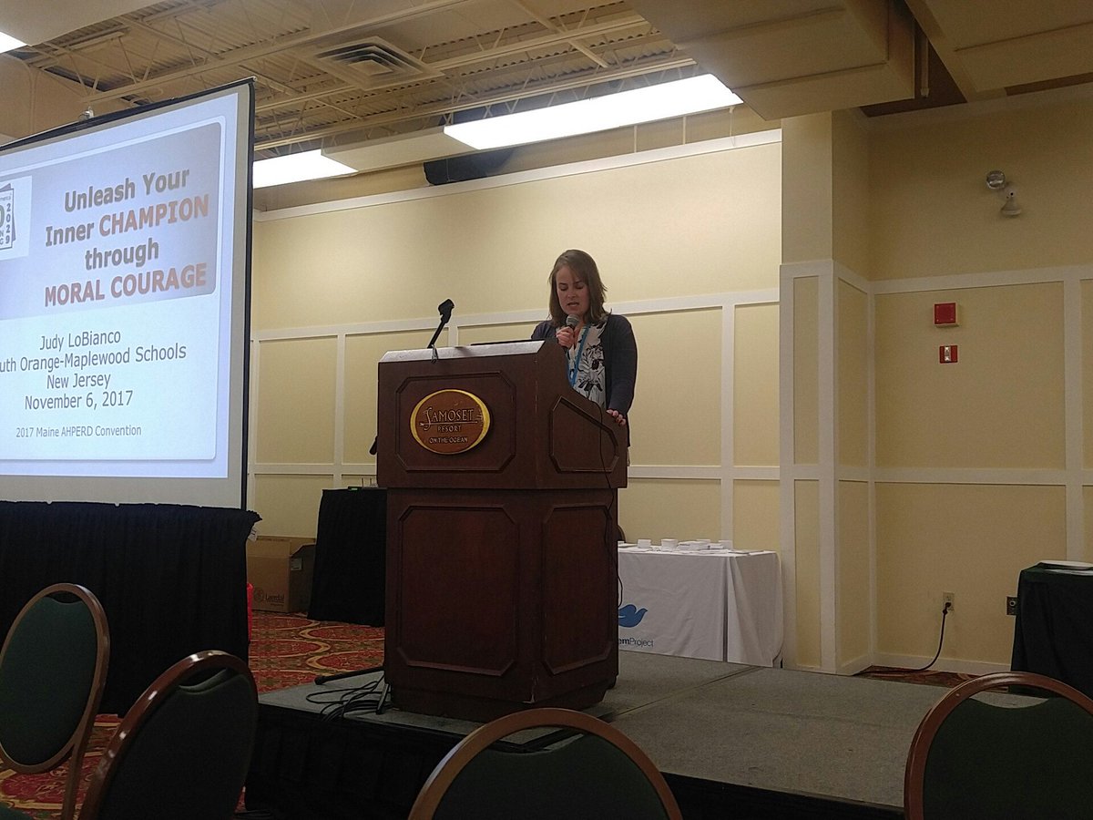 MaineAHPERD's tweet photo. Your new President!!! @Mrs_Newcomb https://t.co/UkiPmmc0bm