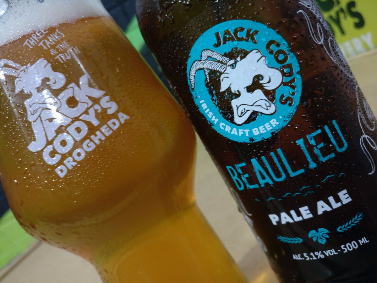 jackcodys's tweet image. New beer alert Beaulieu 5.1% pale ale - citrus and floral aroma, Apollo and Denali hops with a nice dry finish - give it a go!