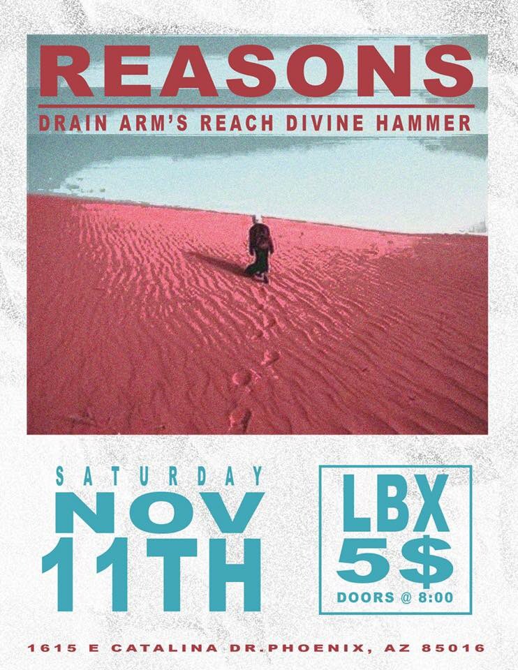 RT if you love $5 shows.
RT if you fuck with #SLACK.
RT because Drain, Arm’s Reach, and Divine Hammer. 
See U Saturday🔪