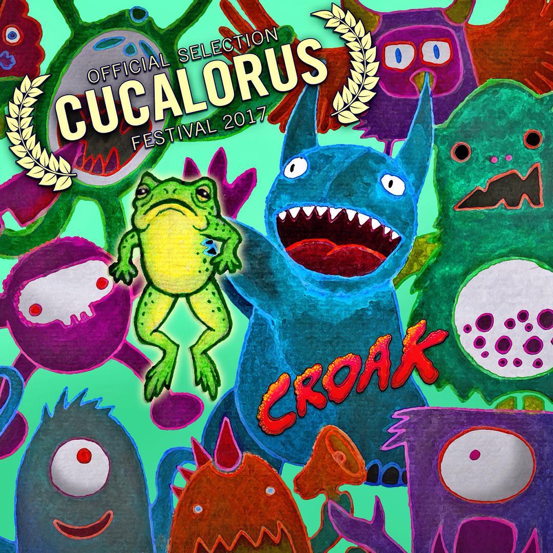 croakshortfilm's tweet photo. "CROAK" is an Official Selection at @Cucalorus! #Croakshortfilm #Cucalorus23 #practicaleffects #bmovie #SFX #TOADallycool #creaturefeature https://t.co/ZYyJiL5PQs
