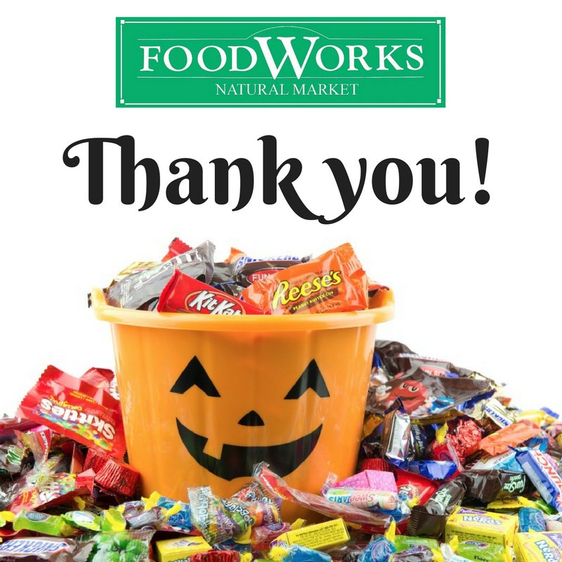 FoodWorksCT's tweet photo. Thank you to everyone who participated in our Candy Buy Back! 

We collected over 140 pounds of candy! https://t.co/lRVzROpjW8