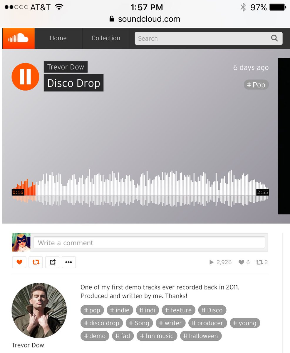 TDGeorgiaGirl's tweet photo. #DowZees we are 74 streams from 3K @TrevorDow #DiscoDrop!!!!! ππππππΌππΌππ https://t.co/qWBI9HFAhe
