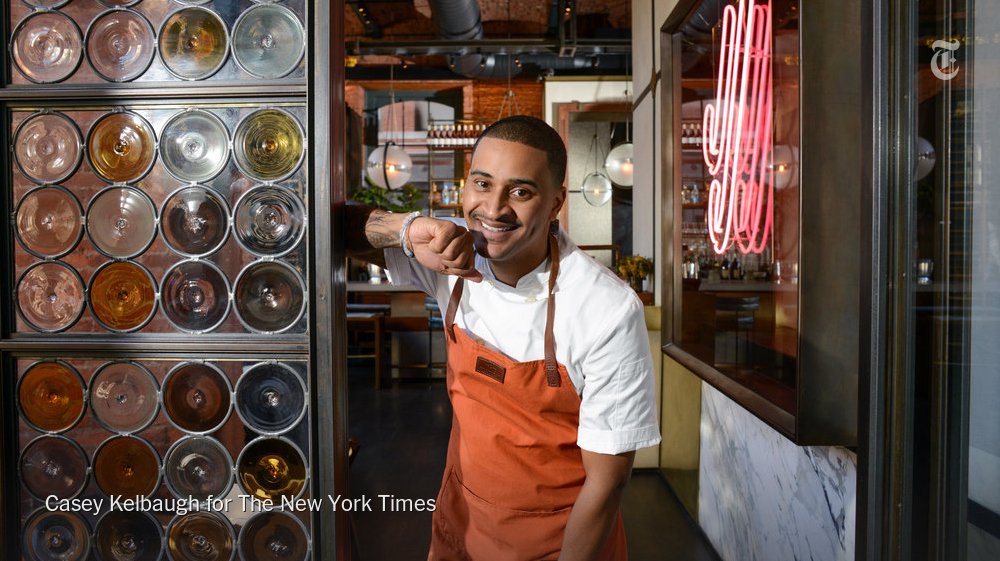 Why the chef JJ Johnson abruptly quit the Cecil in Harlem, and how he's found a spotlight at Chefs Club nyti.ms/2zn9AEA