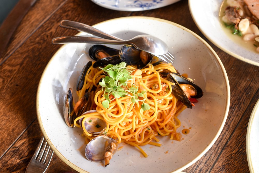SilverSpoonLDN's tweet photo. Up on the roof at @IlTetto_ at @Selfridges 
https://t.co/fhAEoXB5dk #foodblog #londonblog https://t.co/Sllvb3lPu8