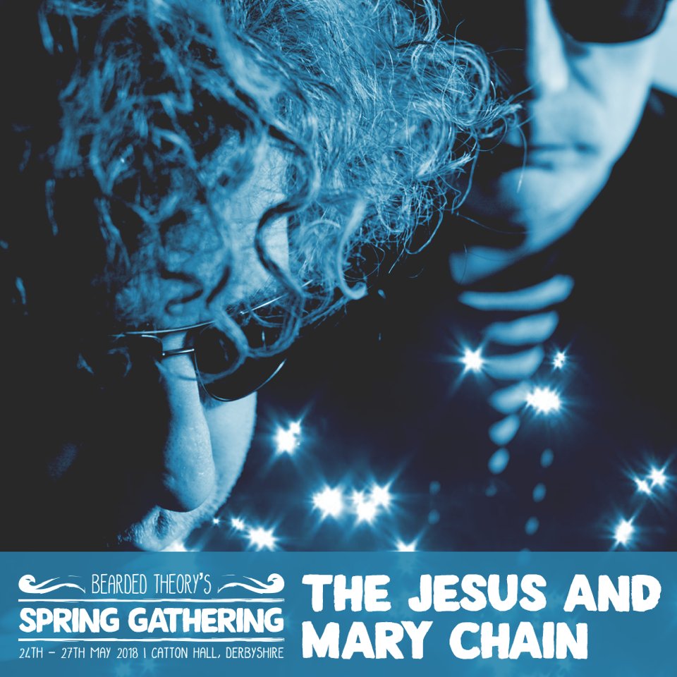 #TheJesusandMaryChain play <a href="/beardedtheory/">Bearded Theory</a> Spring Gathering 24th - 27th May 2018!! 
Tickets available now from:  beardedtheory.seetickets.com/event/bearded-…