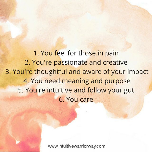 intuitivebrooke's tweet image. 6 Reasons Your Sensitivity Makes You an Intuitive Warrior: