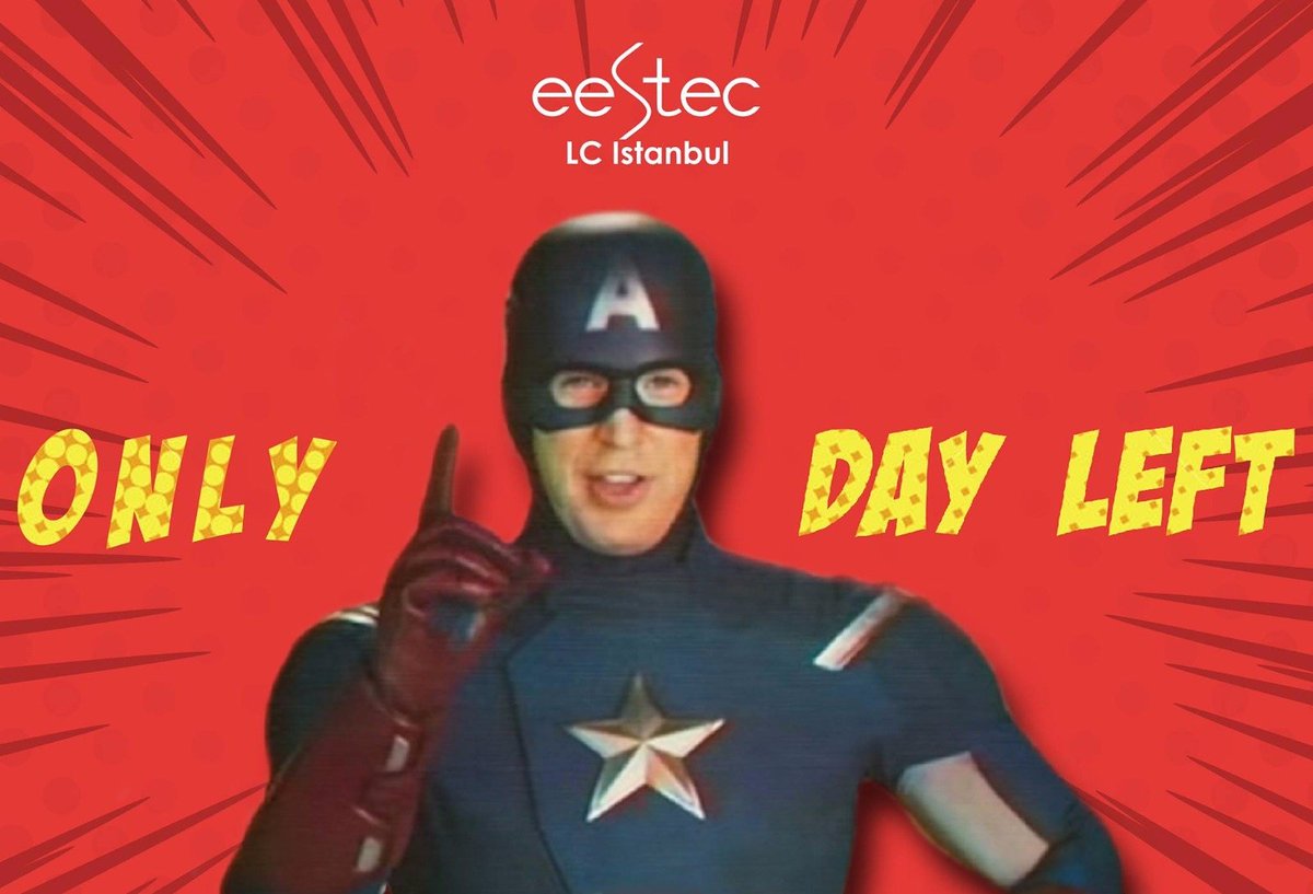 There is only 1 DAY LEFT to apply our event, Mixed Reality:Extended Vision.

Do not miss the chance to see how 
#lcistanbulrocks !