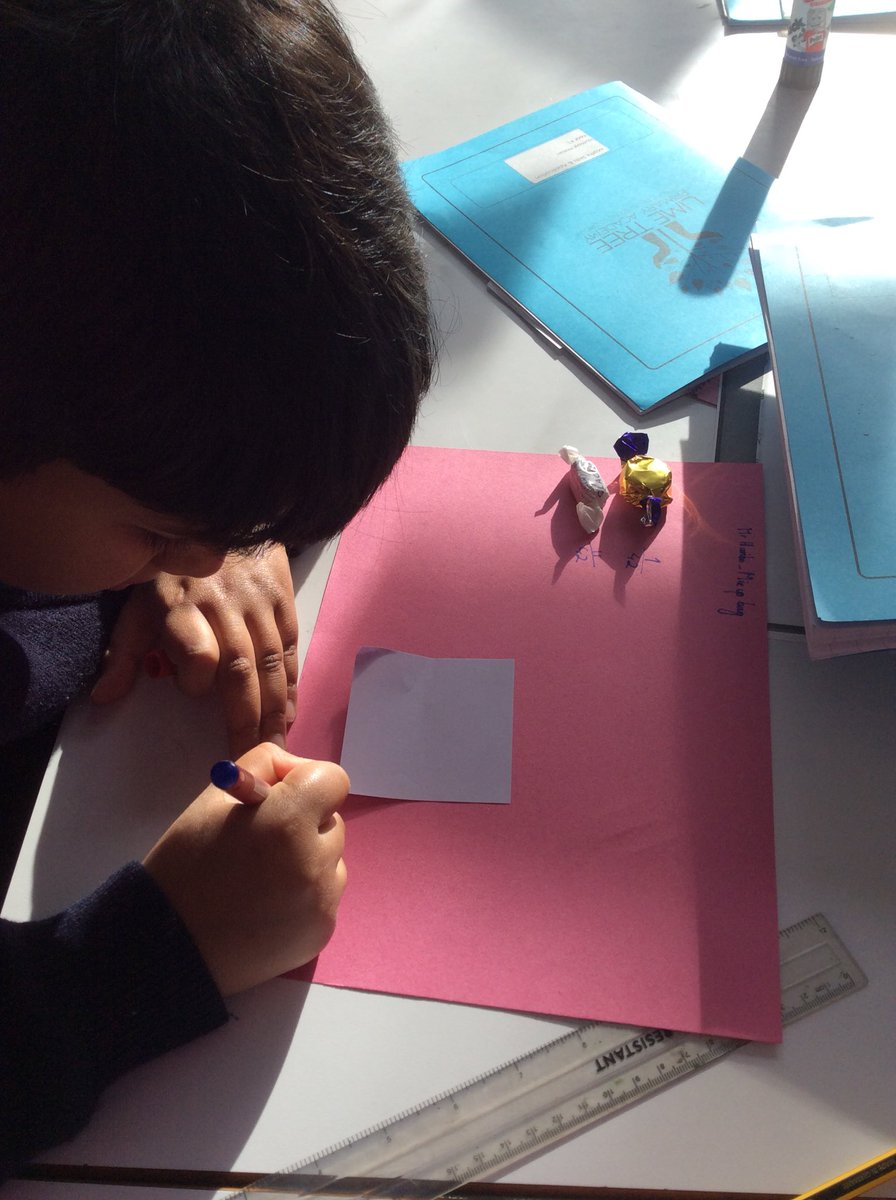 Classof206lLTPA's tweet photo. Weβre working for #WillyWonka in #ltpanumeracy , developing our #fractions skills to design him a new bag of sweets! https://t.co/PoQJF7hDBK https://t.co/6PYq9I3XyE