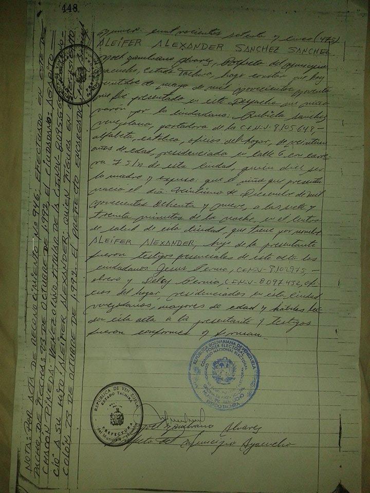 ChaconAleifer's tweet photo. @Juan_Dugarte camarada estos son mis datos para que me resuelva el problema del pasaporte aleifer alexander chacon sanchez c.i 25587407 https://t.co/Y8EvWET1XP