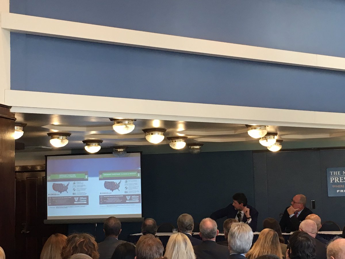 MexicoProgram's tweet photo. Director @AztecDuncan discusses our project "Growing Together: Economic Ties between the US & Mexico" https://t.co/reiOx7R69j #USMXEcon https://t.co/LodrkaNmx3