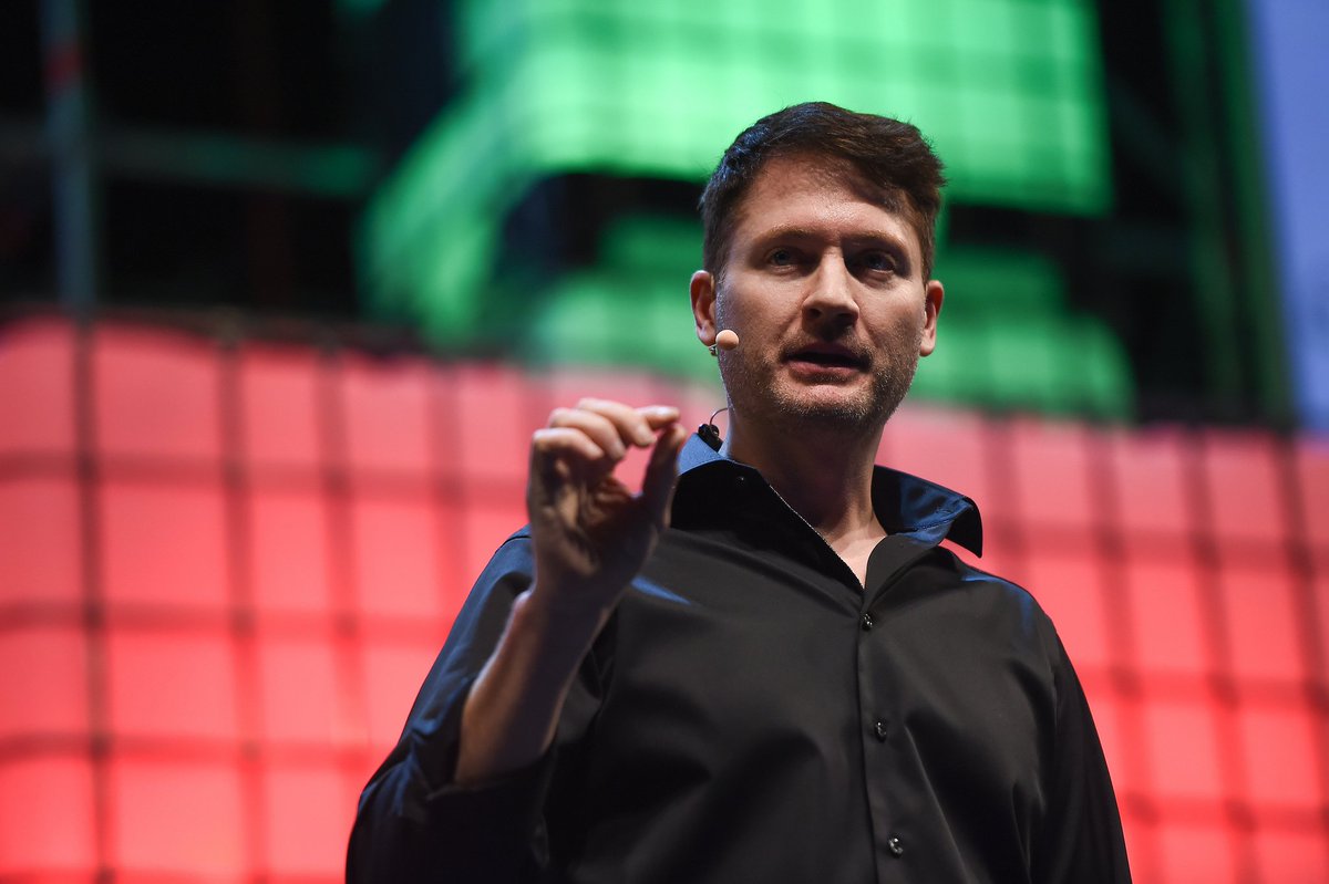 WebSummit's tweet photo. "The single greatest thing we can do as a species is to improve our adaptabilty." - @bryan_johnson, CEO @KernelCo at #WebSummit https://t.co/N4P2vJTLTh