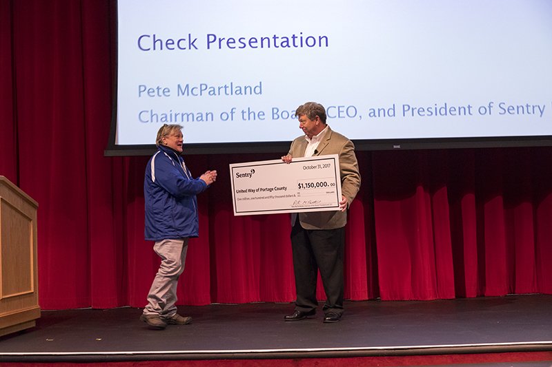 KerrenSentry's tweet photo. It's awesome to be a member of a company who gives back to the community! We raised $1.15 million for the United Way of Portage County! https://t.co/cHhhPhLIBE