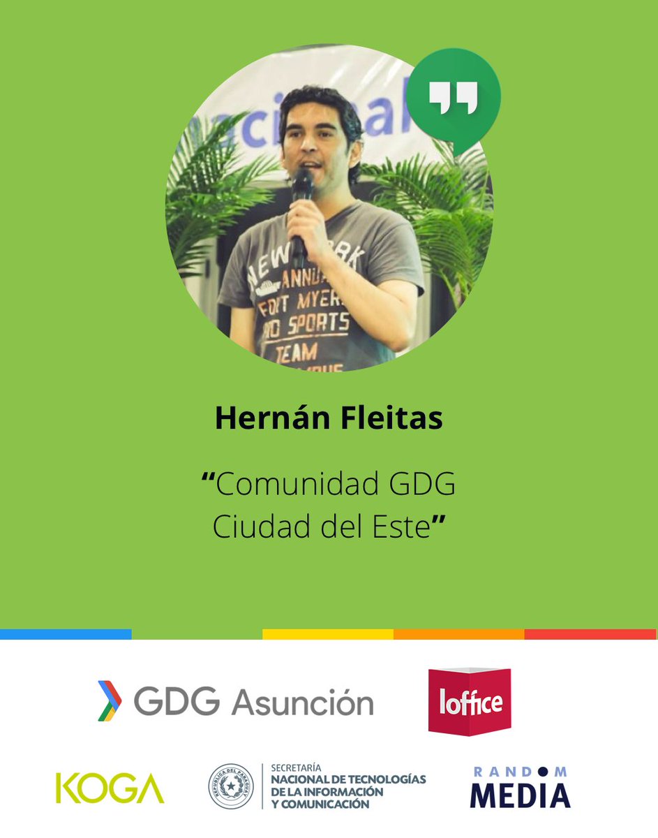 GDG Asunción tweet media