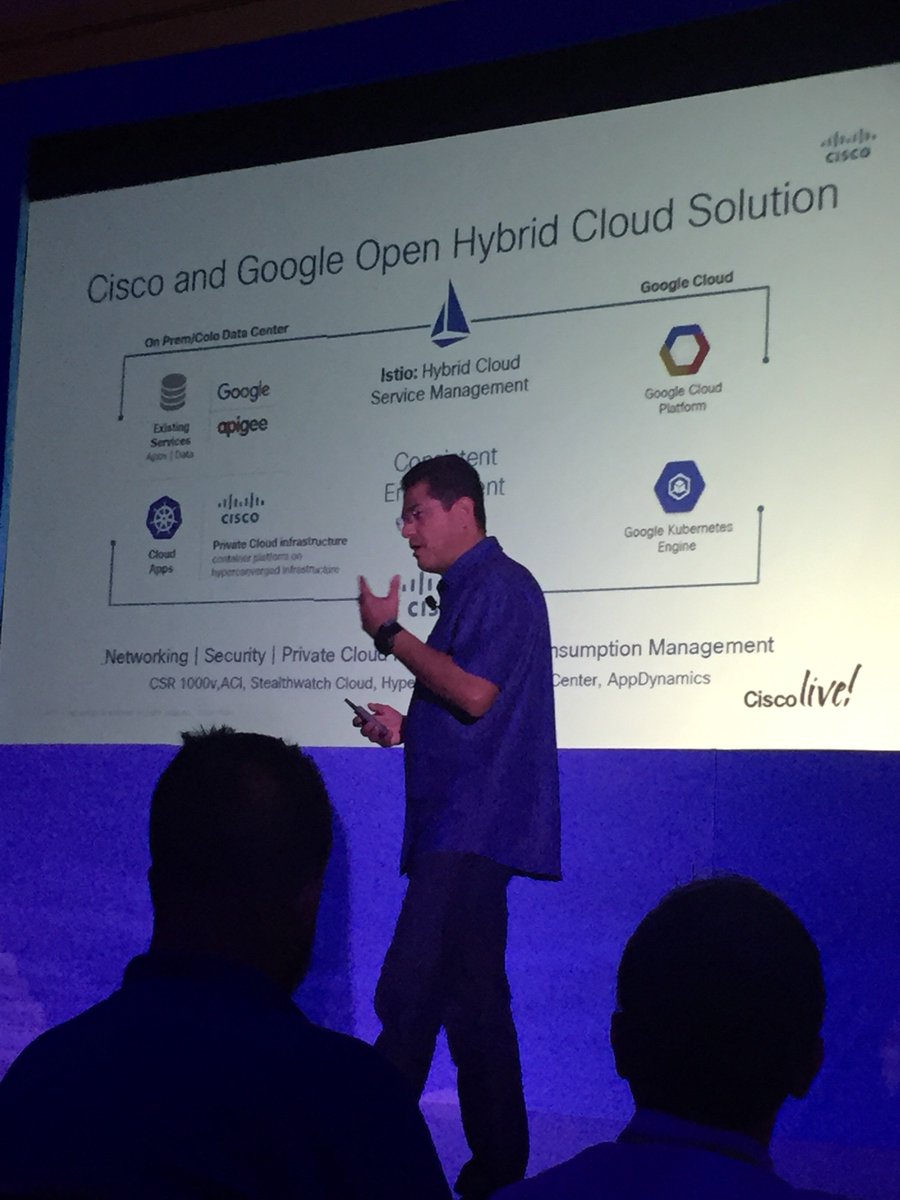 w_sanchez18's tweet photo. Soluciones de Cloud hibrida entre Cisco y Google @ciscolivelatam #CiscoLiveLA https://t.co/K8Y9pwksd7