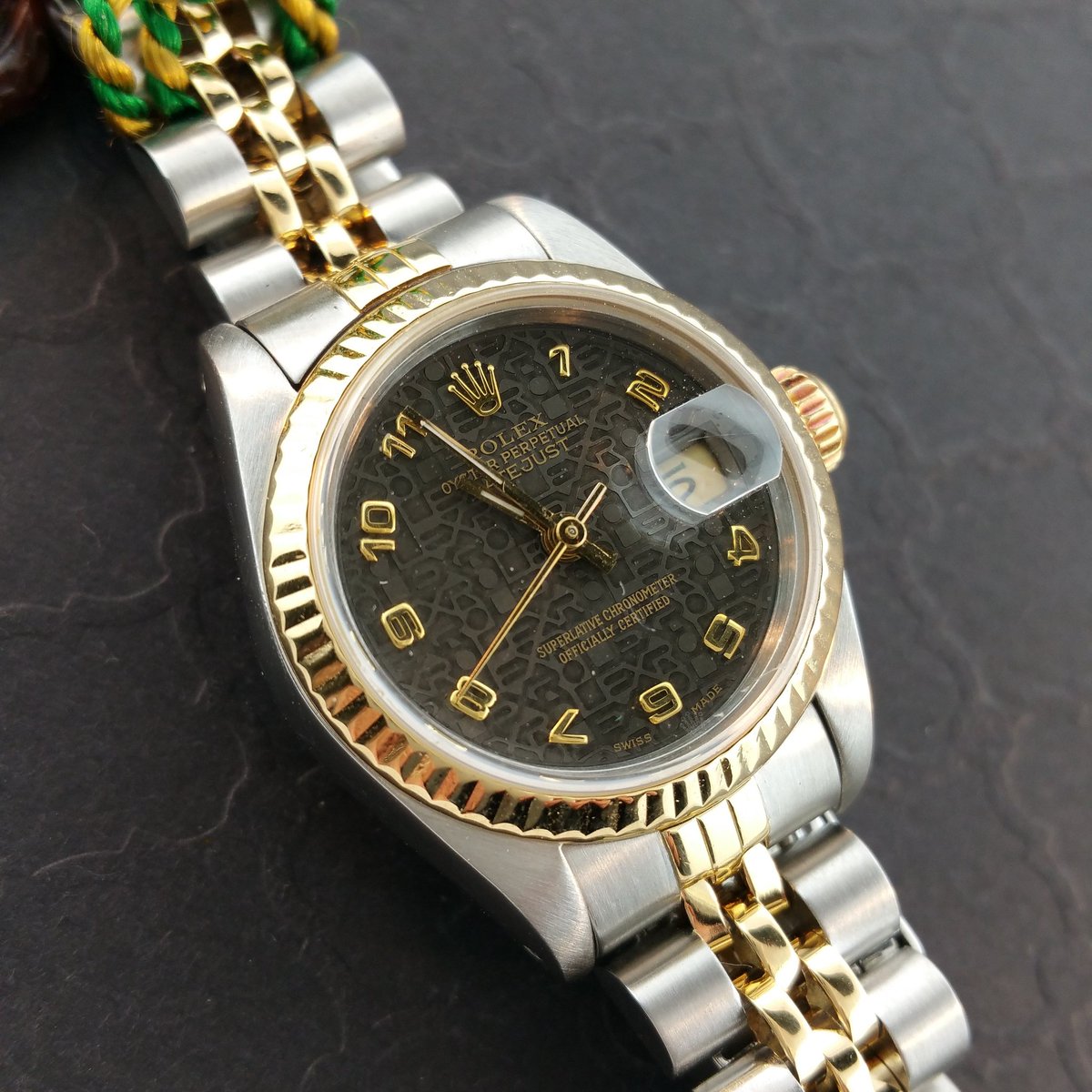 AceWatchCo's tweet photo. Ladies Two Tone Date Just Rolex. #rolex #twotonerolex #ladiesrolex #ladiesrolex Two Tone #ladiesdatejust https://t.co/uaHkibf6aH