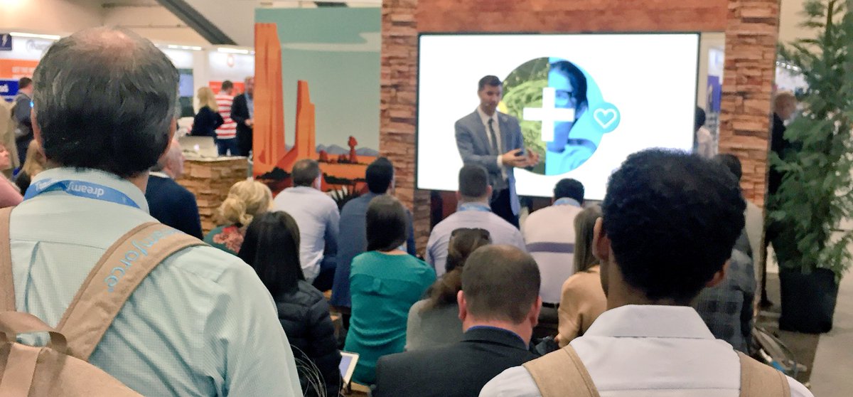 KatieKortnie's tweet photo. .@kyleporter shares the best #sales teams are using technology to provide a better HUMAN sales experience. #DF17 https://t.co/WlcNRZy5cm