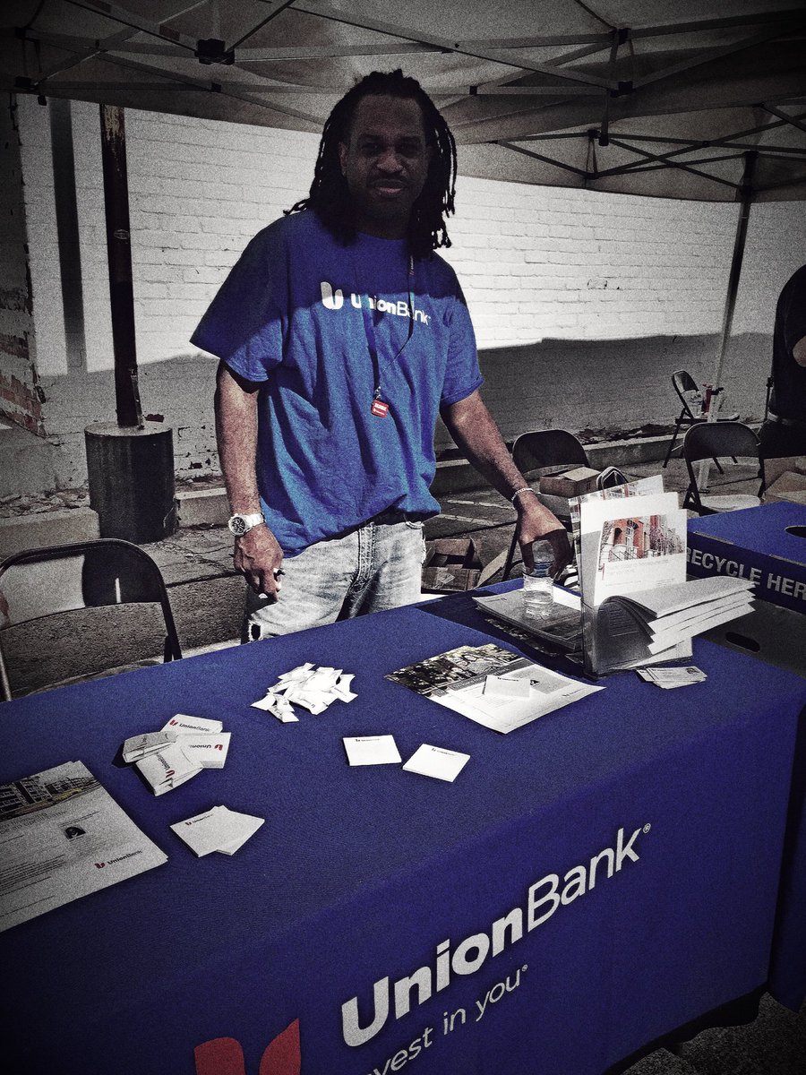 jseanbrown's tweet photo. Thanks @mridleythomas for inviting Union Bank to the resource fair https://t.co/I2yBO59NfM
