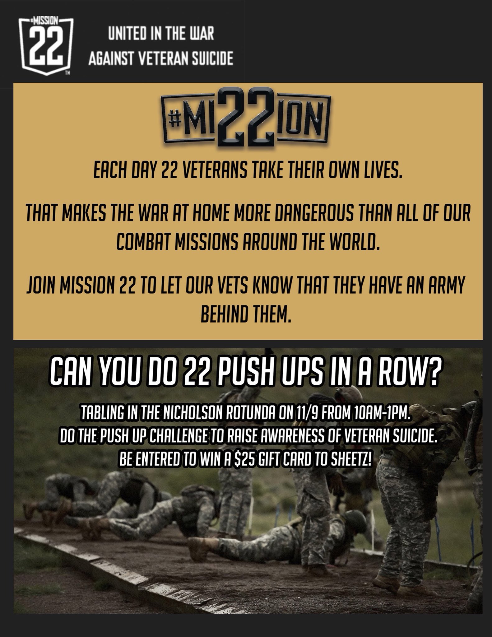 22 Pushup Challenge