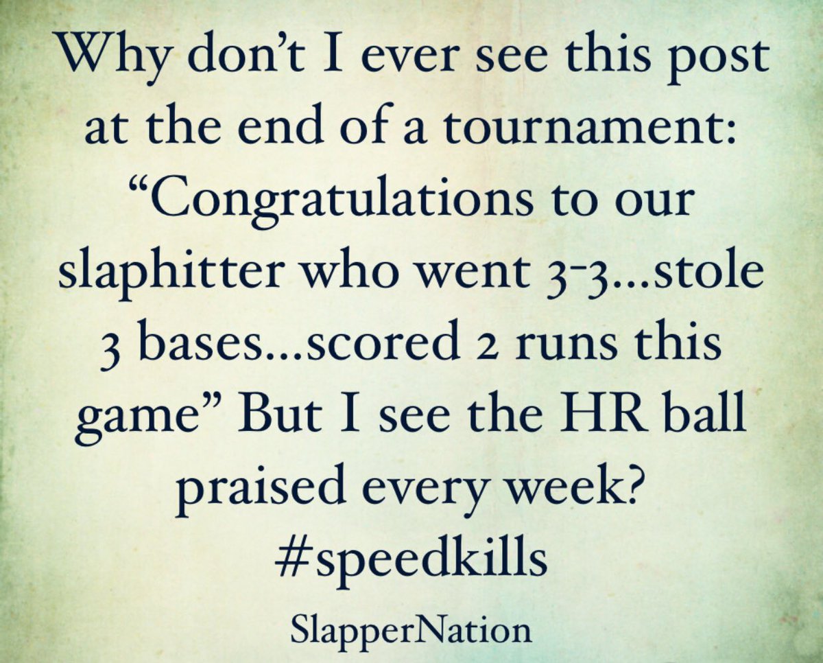 Coach_India_C's tweet photo. Are Slaphitters under appreciated &amp; underutilized in travel ball and high school? There’s no shortage of them on a Top 10 Collegiate roster https://t.co/FWOPAQzQY0