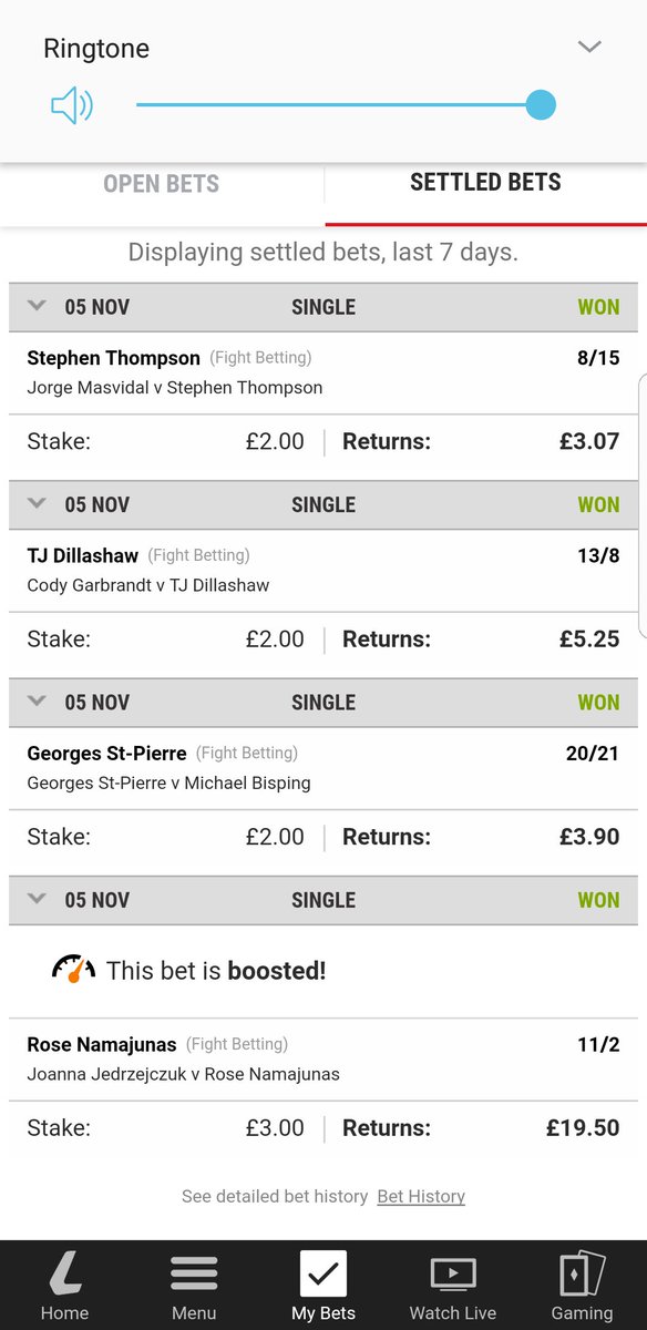 iCatcherWild's tweet photo. @danawhite @joerogan When you pick every UFC fight correct but can't afford a decent sized bet, no accumulator  #gutted https://t.co/ZPWSmniCgF