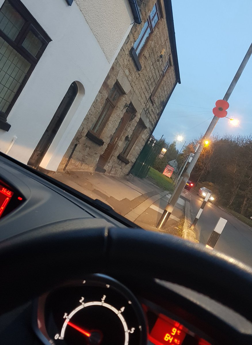 Nichola1981's tweet photo. Pulling up outside my house to see a #poppy on the lamp post 😊 https://t.co/LDBQeTalAX
