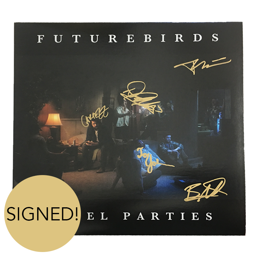 MerchCave's tweet image. We've got some signed copies of @Futurebirds' "Hotel Parties" vinyl back in stock!! Get yours here: ow.ly/gvSI30govRJ