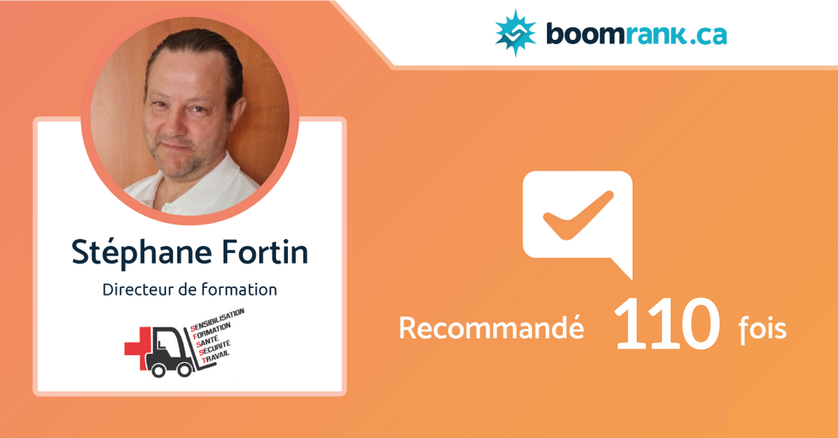 infoBoomrank's tweet photo. Félicitations à Stéphane pour ses recommandations! Fiche du formateur https://t.co/VGh8bB1FQq Fiche de l'entreprise https://t.co/Hpc7nUfemT https://t.co/G9QoQ49EWh