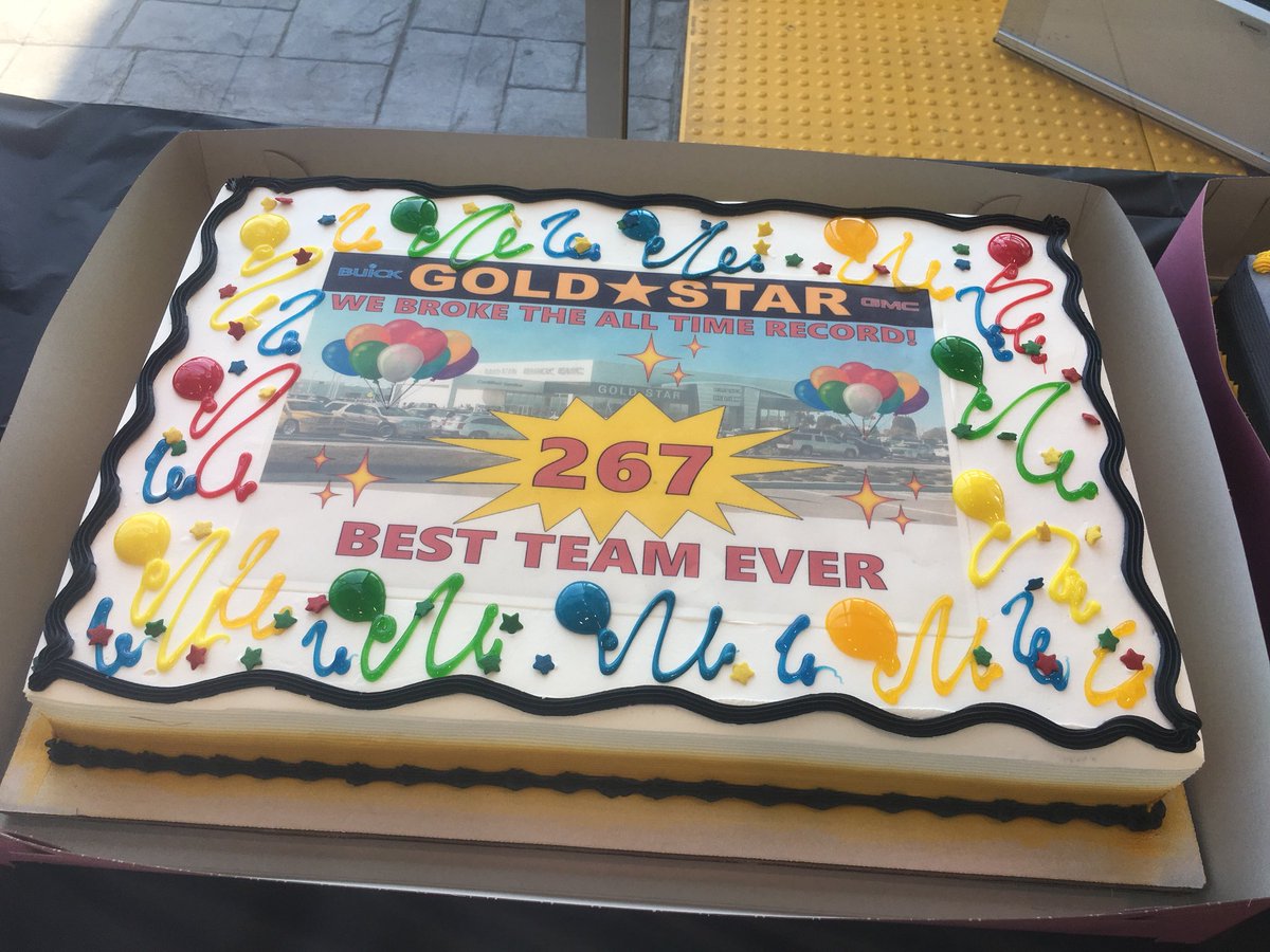 Gold Star broke their monthly record!!! 267 cars sold in 1 month!!! Great job everyone!!! Keep it up!!!