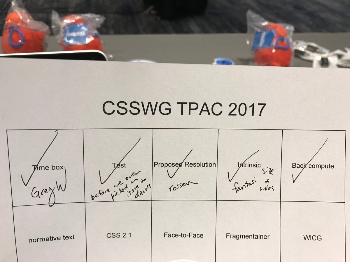 jensimmons's tweet image. “I think we should time box this…” — @gregwhitworth 

BINGO!!!!!
#csswg #tpac