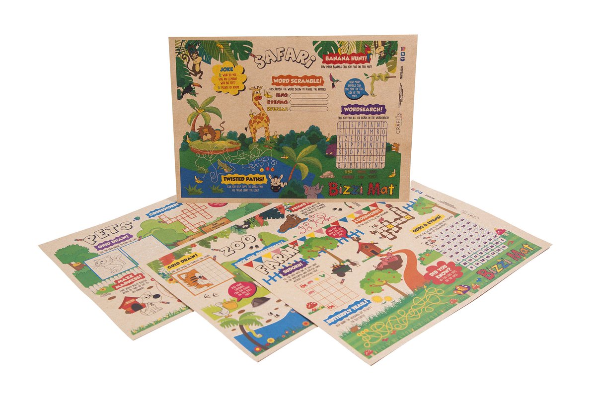 BizziBags's tweet photo. Our NEW Brown Kraft Bizzi Activity Range will be on show this week!
Stand 2532 @HP_Innovation @theNec 
#ChildrensActivityPacks #HolidayBiz https://t.co/tdgiZYHOmZ