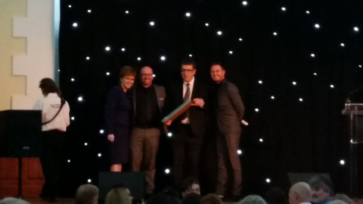 Congratulations to Stephen Boyd our adult learning volunteer who has just won an award at the Scottish Learning Partnership ceremony #25at25