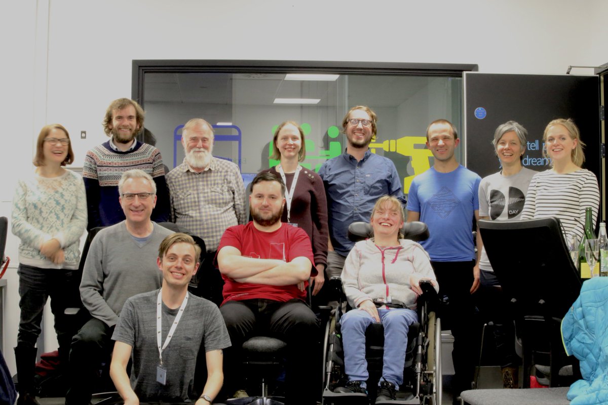 jamesmedd's tweet photo. .@DrakeMusicRandD's 2nd anniversary celebrated with a self-timed team photo: https://t.co/pCgTvksz5M