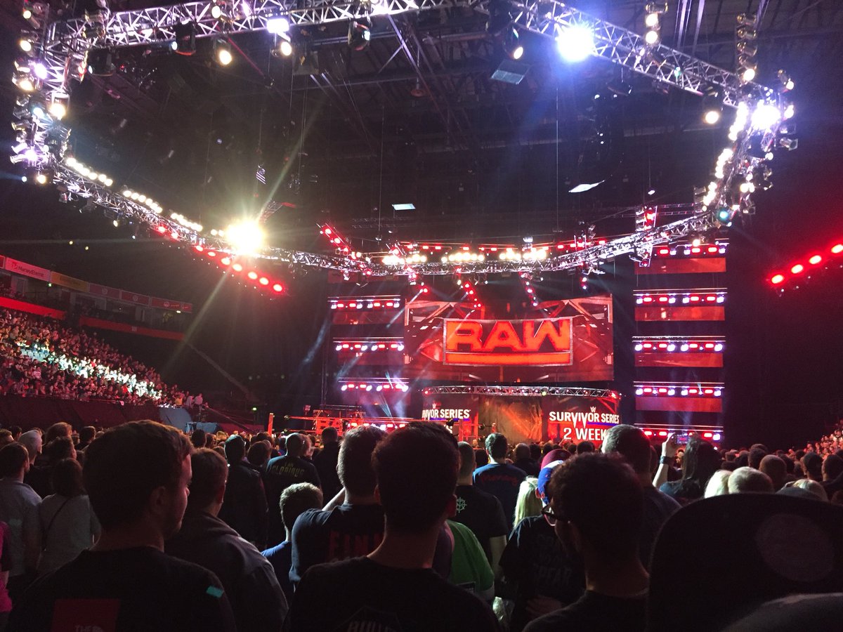 turboentry's tweet photo. November wouldn’t be the same without #RAW at #RAWManchester with @LeeChriston @DannyAvery1 @ashes_1989 https://t.co/EKzX4Y5Dzc