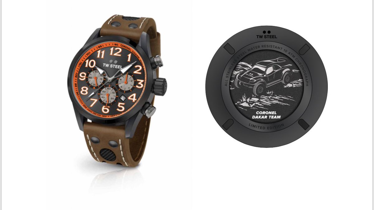 TomCoronel's tweet photo. 👊🏼 Our new #Dakar2018 #EatMyDust ehhh 🧀 Cheese @twsteel ⌚️ watch.
Preorder? Check link:

https://t.co/rczGlxszf0

Retweet if you like 👍🔥😘 https://t.co/y1XYPvvl1h