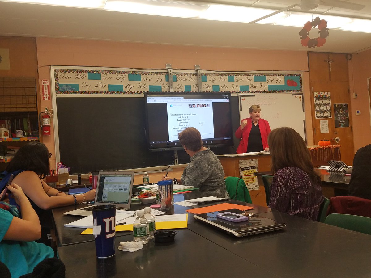 Sara_Shea72's tweet photo. #ThankYou @SusanMillerMath for a wonderful day in #DNWP! Great #mathchat about #buildingcontent & #fluency! @ArchNY_Schools @Mary_JaneRS https://t.co/iJzpm5GvQz