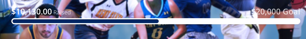 KentStateTGFC's tweet photo. $10,000 goal met! Thank you @KentStAthletics donors. Let's set the bar HIGHER! $20,000. #KSUGives https://t.co/uAjM0F0Vv5 https://t.co/JyP7ex9ktK