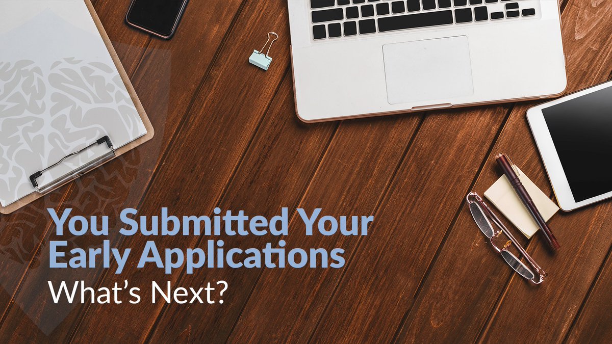 inGeniusprep's tweet image. What's next after you submit your #earlyapplication? Read our latest blog to find out what you need to do: bit.ly/2zl2eRK