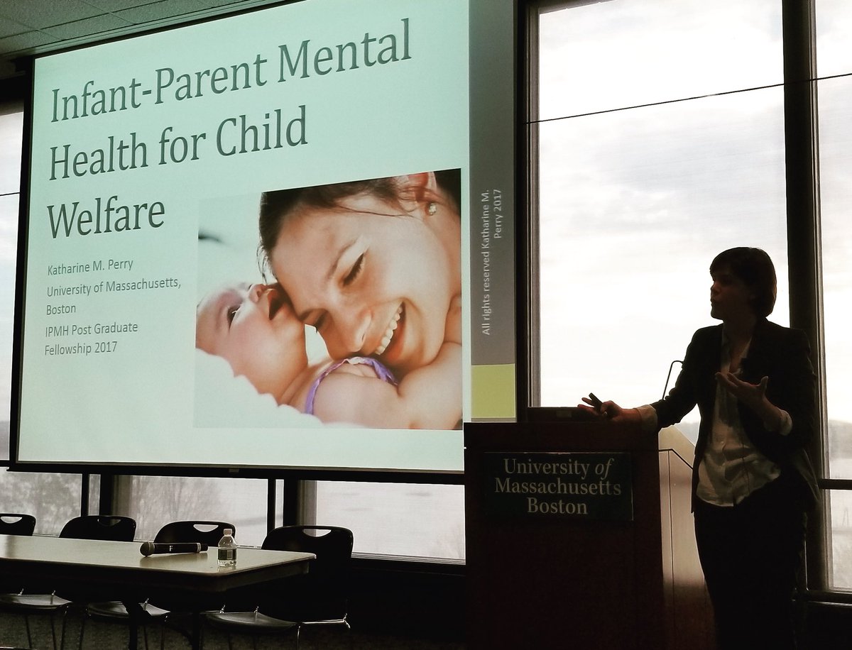 KatharineMPerry's tweet photo. Infant parent mental health for Child Welfare #ipmh #umass #childwelfare #infantparentmentalhealth https://t.co/xMpVFQkyeK