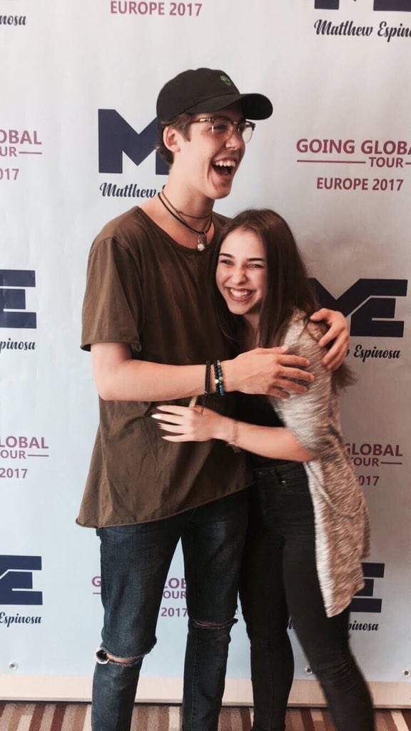 luvmymatty_'s tweet photo. @TheMattEspinosa Yes!! #matturdays btw do you remember about vids from Europe tour on ig? We miss you ☹️ https://t.co/EkO11C20Zd