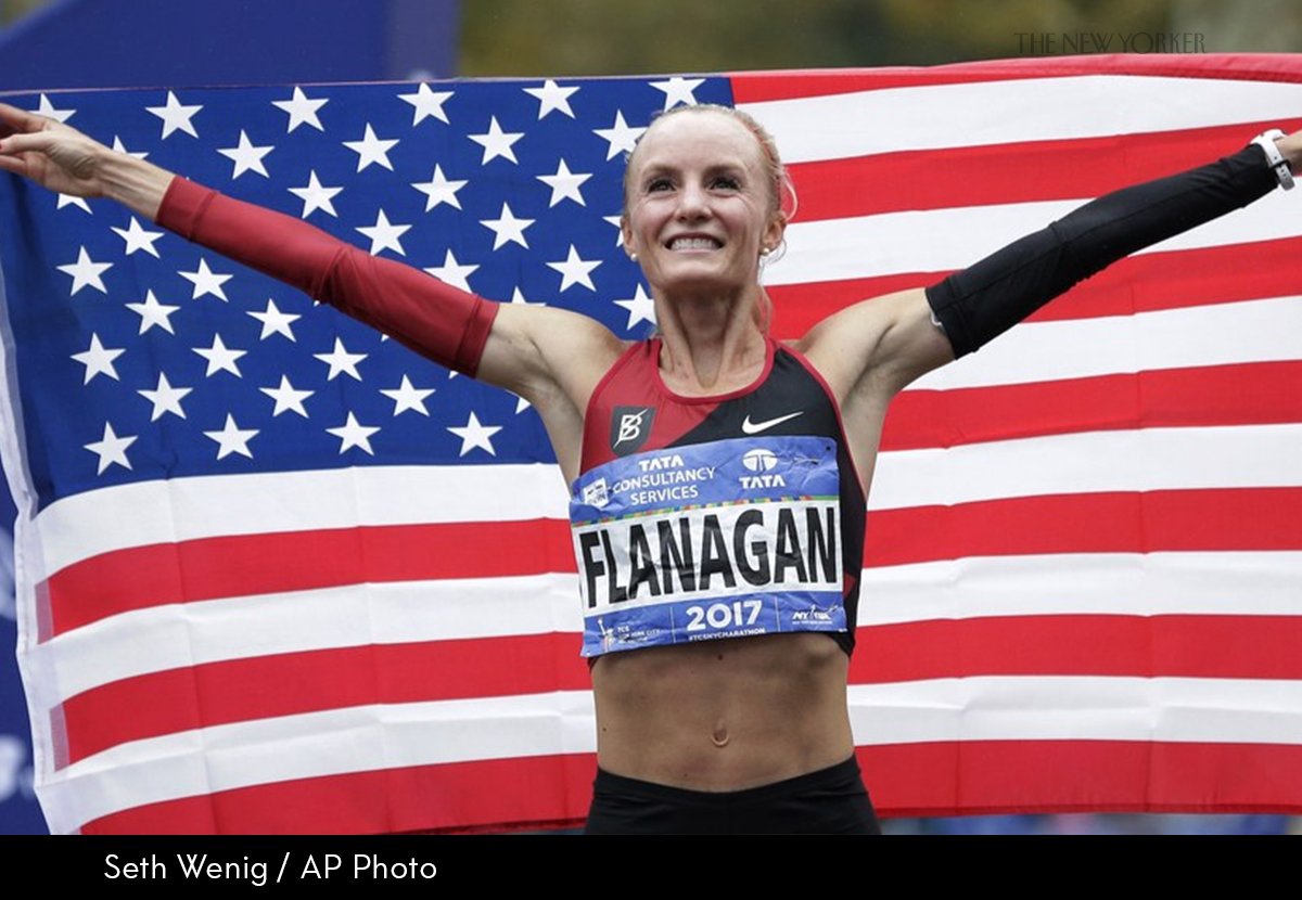 On Sunday, Shalane Flanagan became the first American woman to win the New York City Marathon since 1977: nyer.cm/h06VHoI