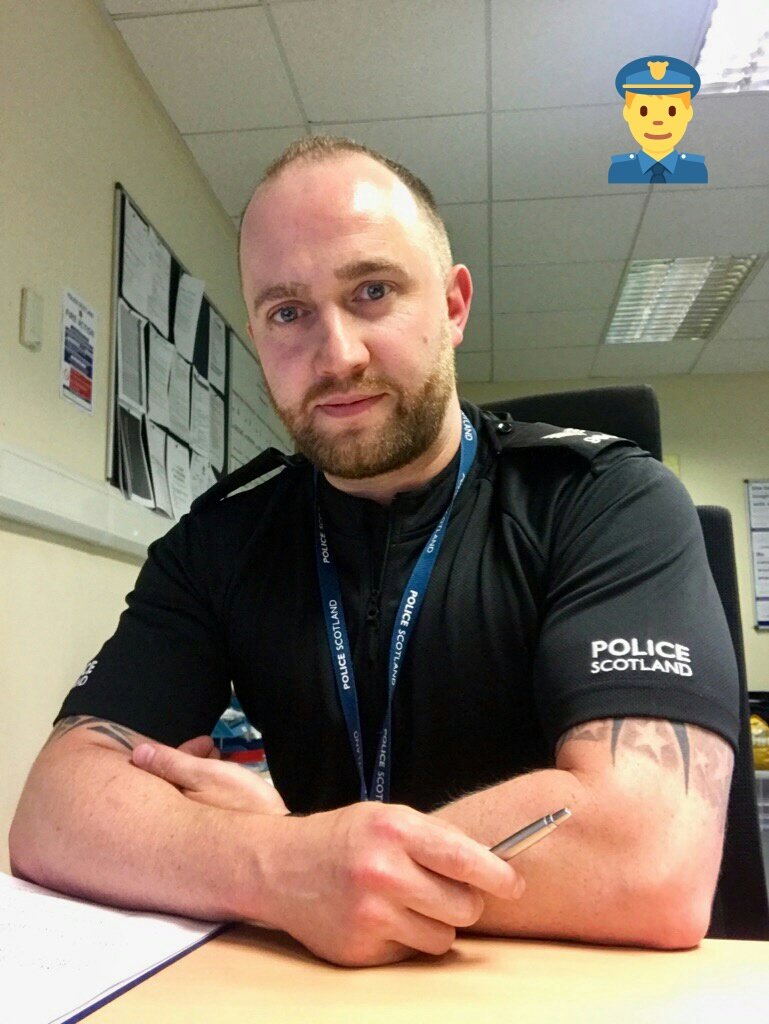 PSOSGlenrothes's tweet photo. Meet your #CommunitySergeant - Sgt. Kirk Donnelly! Have a question for him? Tweet us & we will tweet you back! #GlenrothesMatters https://t.co/X2SUyr6Usa