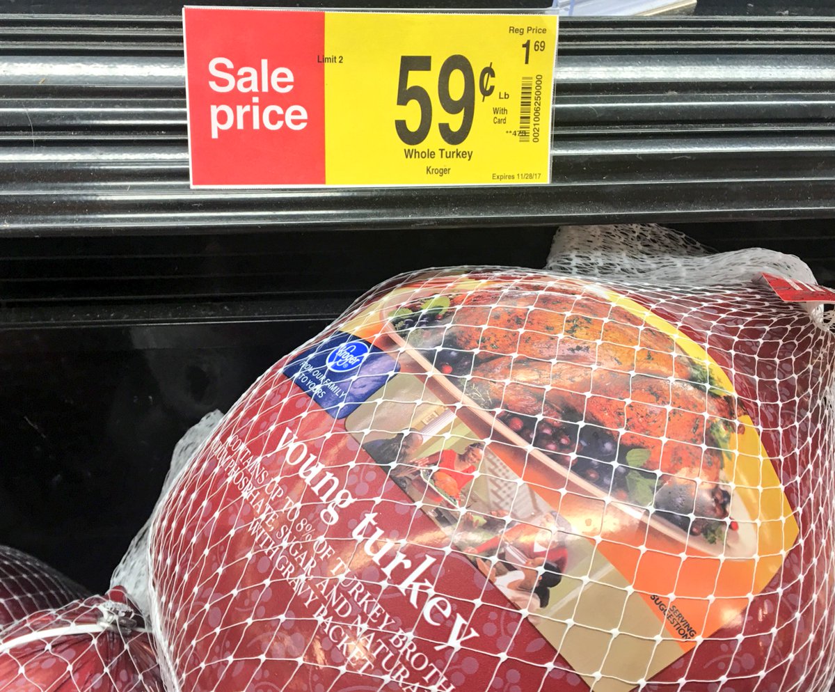 Pick up a turkey for @WarrenCoSchools families!!! Huge sale @kroger. Donate today!!!