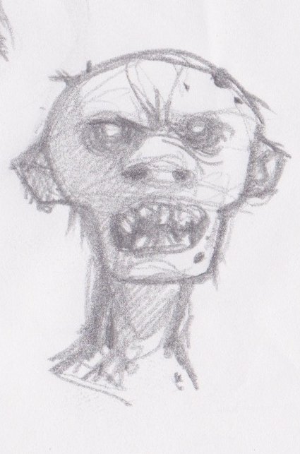 Twimi3D's tweet photo. Aaaaarrrggggghhhh! #zombie #indiegame #indiedev #gamedev #gamesrt #sketch https://t.co/SmvSsVlZjv