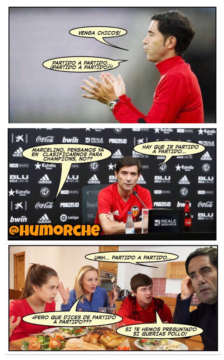 humorche's tweet image. Claro que si! Partido a partido! #Marcelino #SomVCF #AmuntValencia