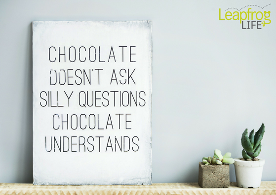 TallPoppyWoman's tweet photo. For the moments when we don't need someone talking back at us #LoveChocolate https://t.co/3RyoMIGSqa