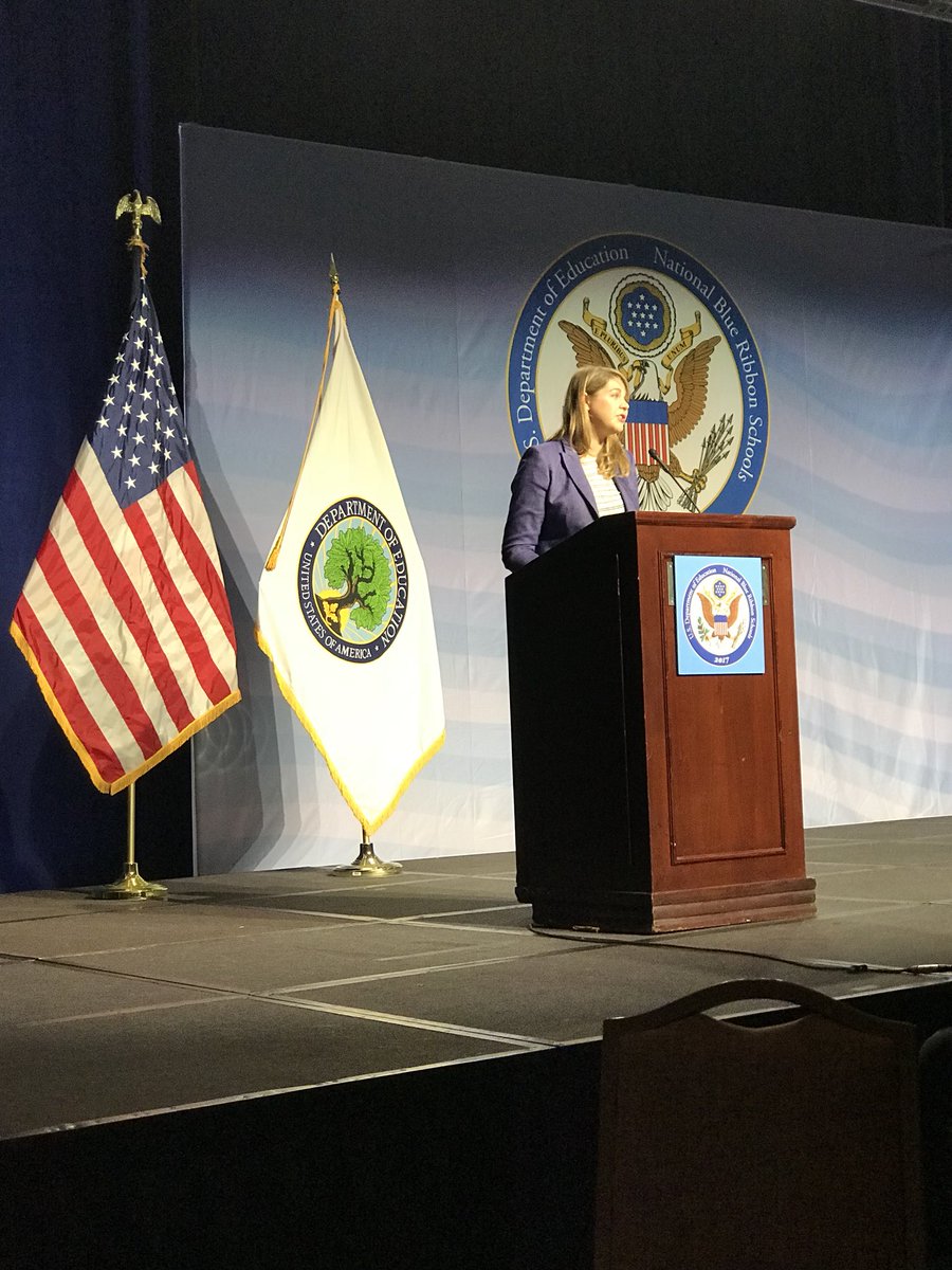 Inspiration from National Teacher of the Year #BlueRibbonSchools