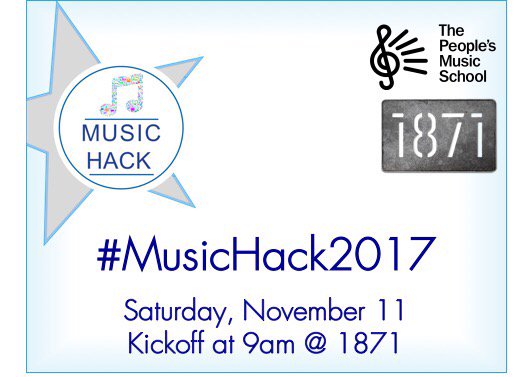 Calling all coders, developers, and more! <a href="/PeoplesMusicSch/">The People's Music School</a> have a challenge for you. Join us at! #MusicHack2017: bit.ly/2ljsOY4